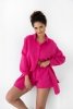 Komplet Sensis Magenta dł/r Muślin Homewear S-XL rozpinany